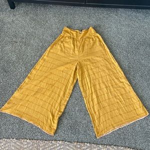 Free people wide leg pants